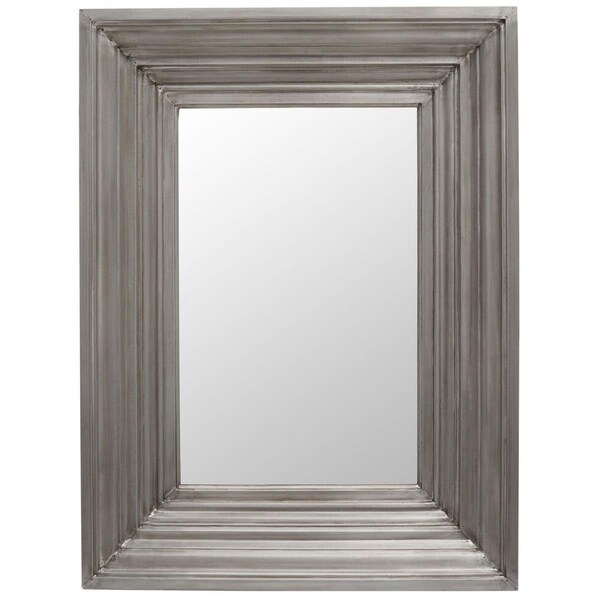 Safavieh 30 x 3.5 x 40 in. Kerry Small Rect Wall Mirror, Silver CMI2004B - main
